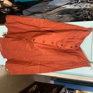 Madewell Textured Cotton Midi Skirt